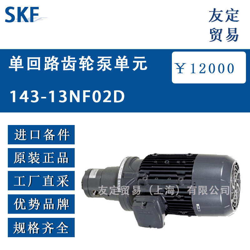 瑞典SKF  143-13NF02D單回路齒輪泵單元