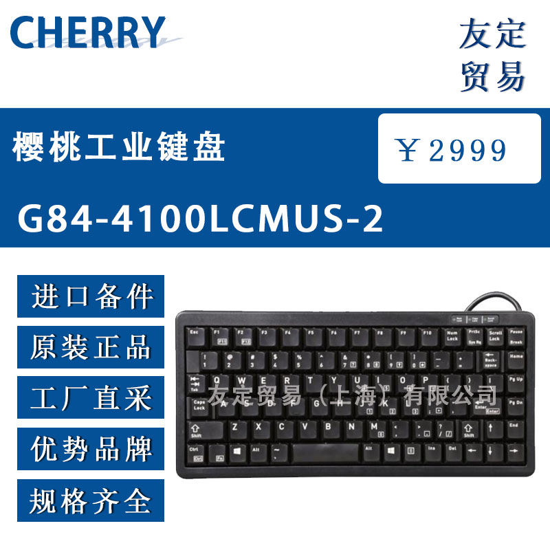 德國CHERRY  G84-4100LCMUS-2櫻桃工業鍵盤