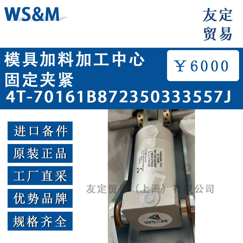 德國WS&M  4T-70161B872350333557J模具加料加工中心固定夾緊